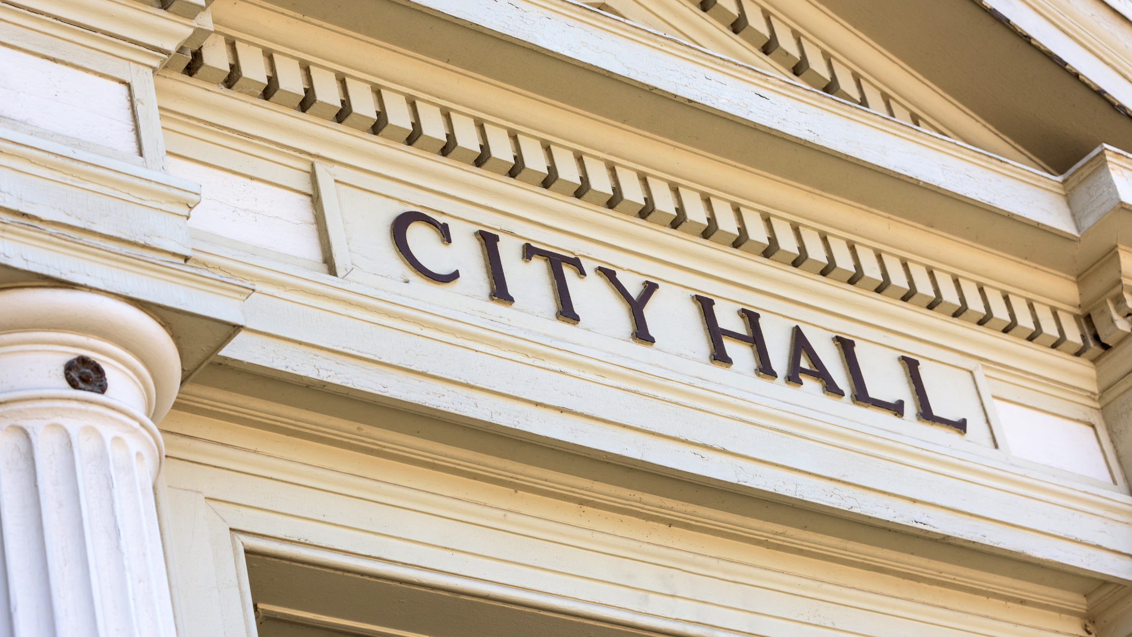 ABCs of elected office, photo of a city hall building